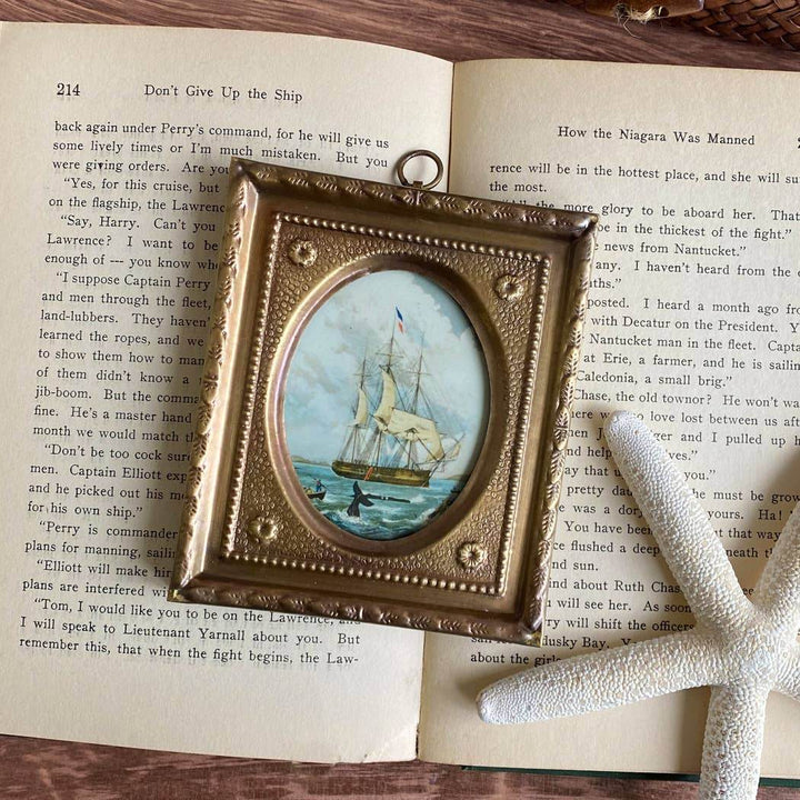Whaling Ship Print - BUNKHAUS