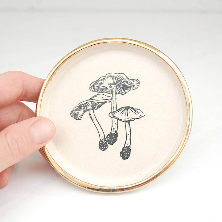 Mushroom Cluster Decor Dish - BUNKHAUS