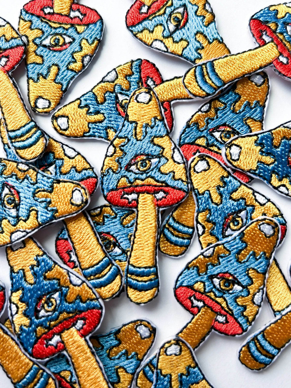 Mushroom Iron on Patch - BUNKHAUS