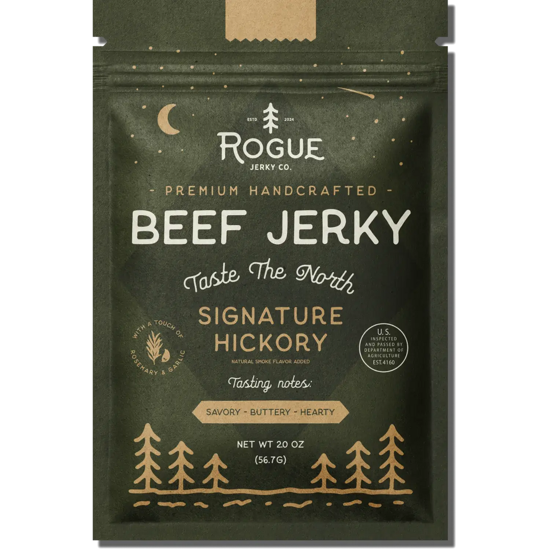 Signature Hickory Beef Jerky Rogue Jerky Co.