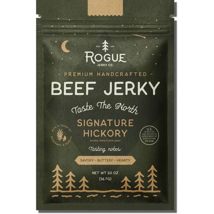 Signature Hickory Beef Jerky Rogue Jerky Co.
