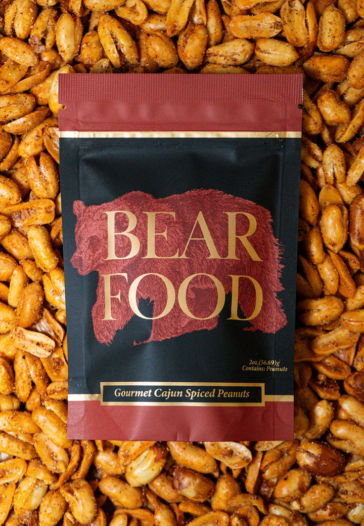 Bear Food - Cajun Spiced Gourmet Peanuts