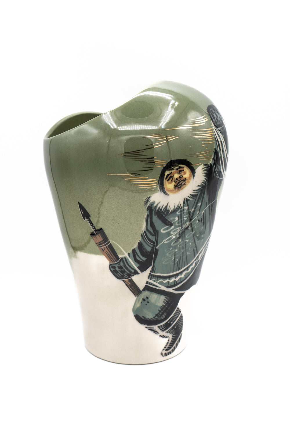 Matthew Adams Alaska Series Vase - Inuit - BUNKHAUS