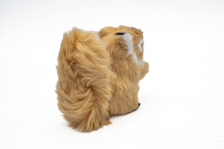 vintage faux fur squirrel figurine - BUNKHAUS