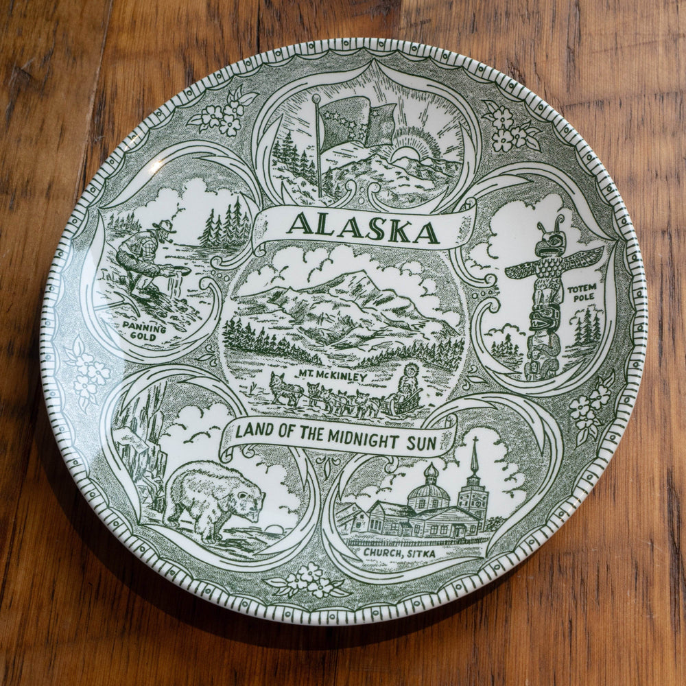 Vintage Plate - Alaska - BUNKHAUS