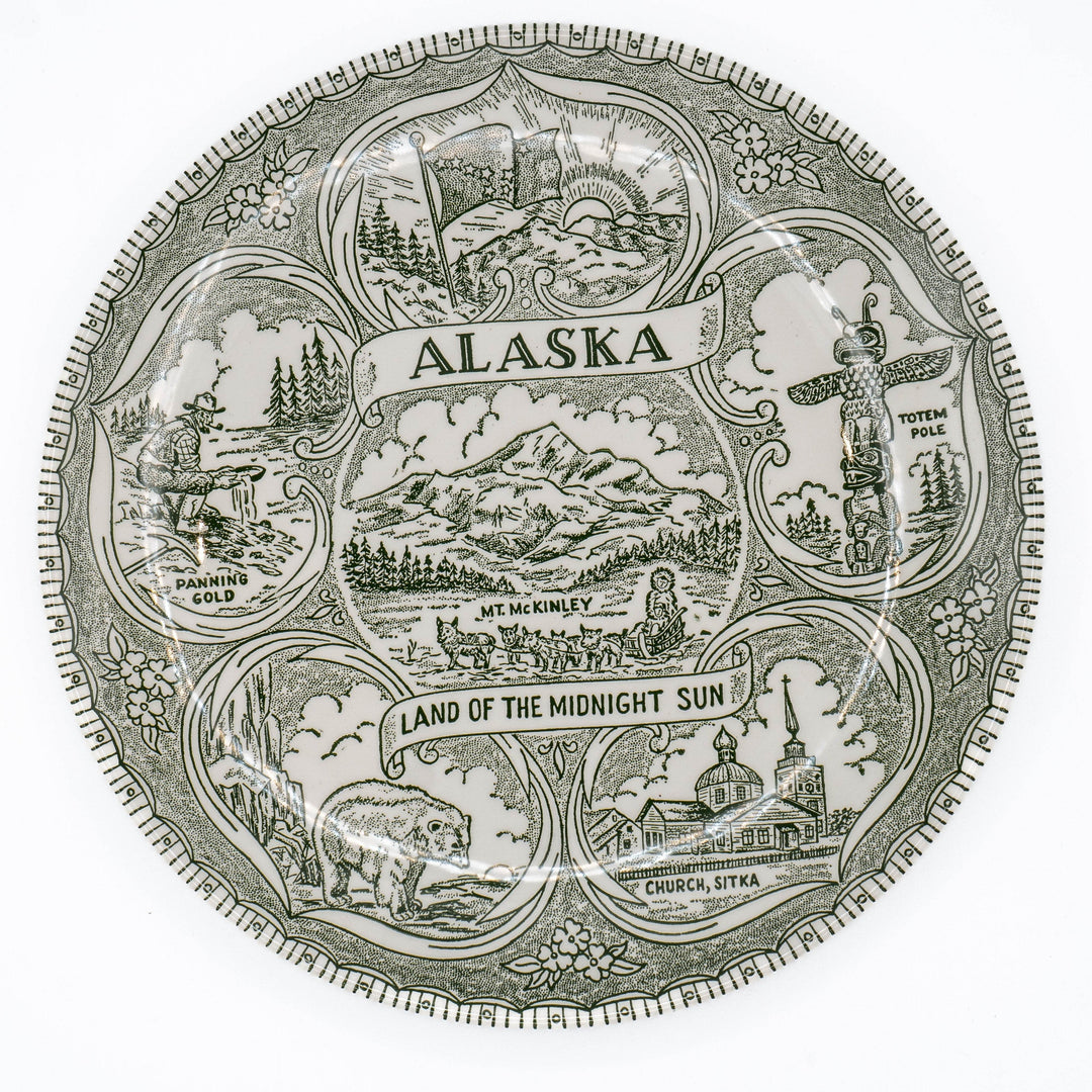 Vintage Plate - Alaska - BUNKHAUS