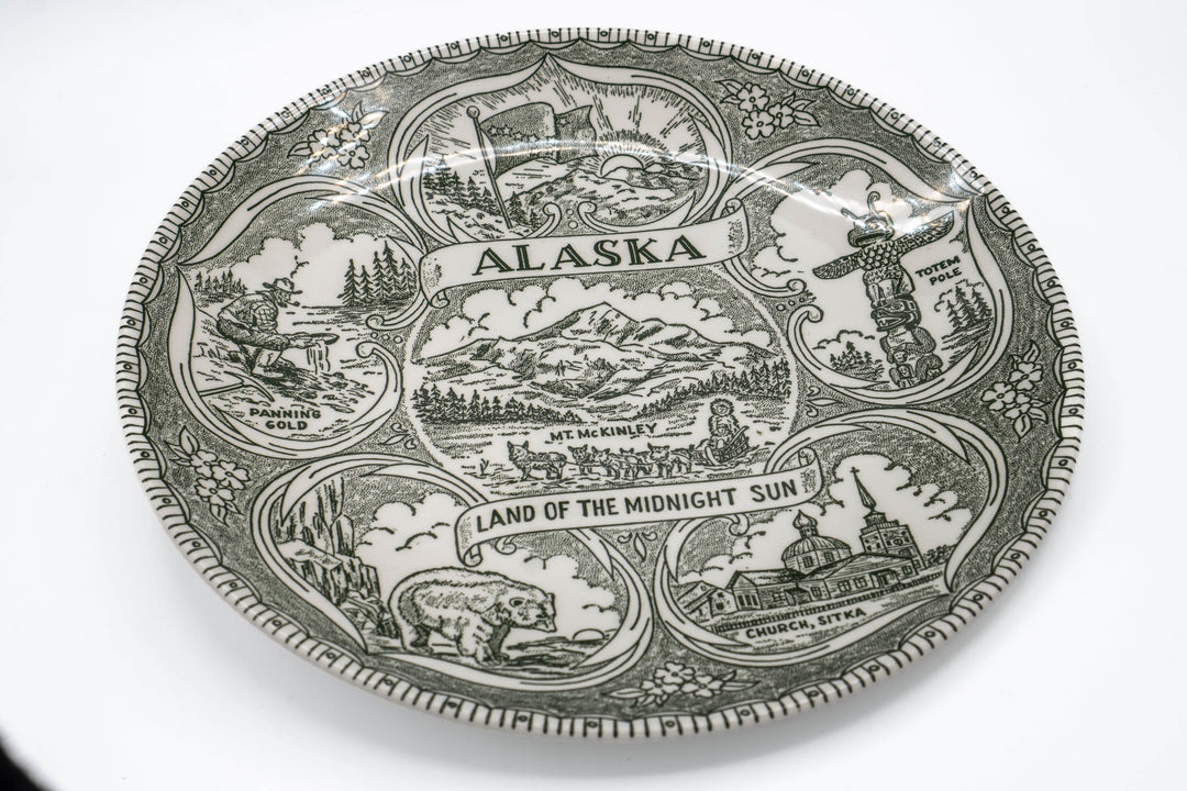 Vintage Plate - Alaska - BUNKHAUS