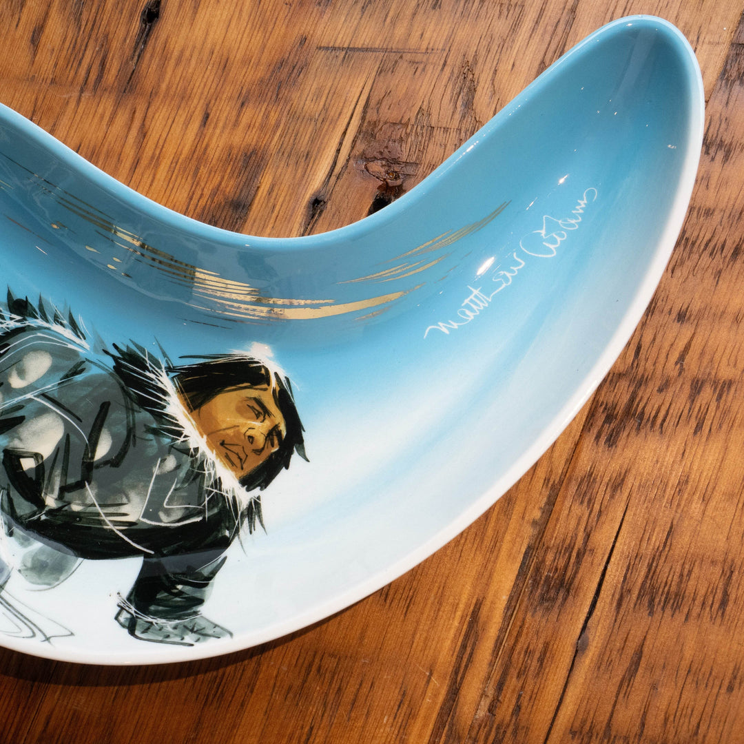 Matthew Adams Alaska Series Dish - Inuit - BUNKHAUS