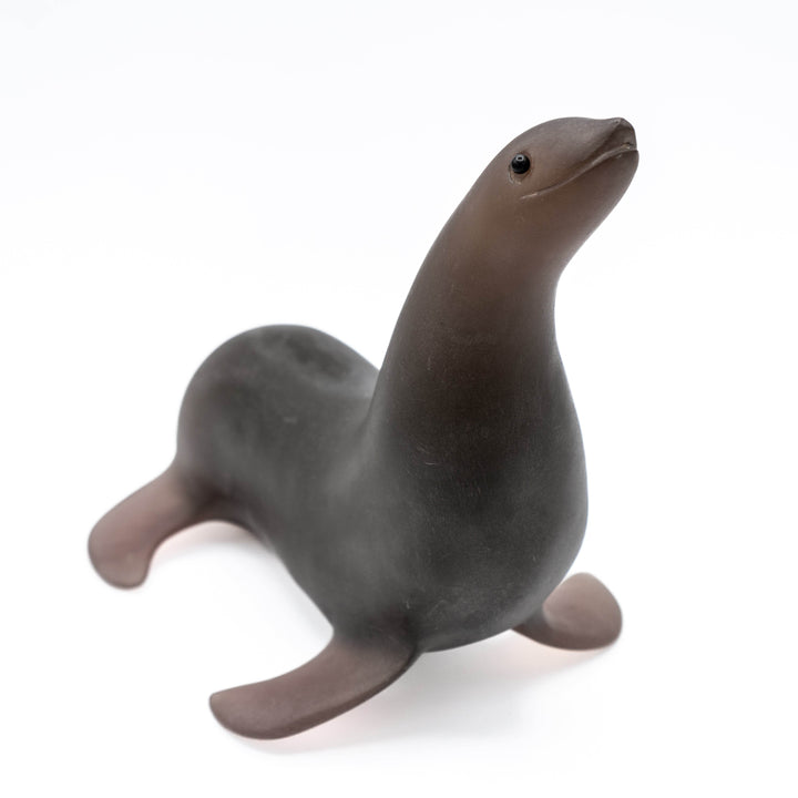 Sascha Brastoff Alaska Series Sculpture - Seal - BUNKHAUS