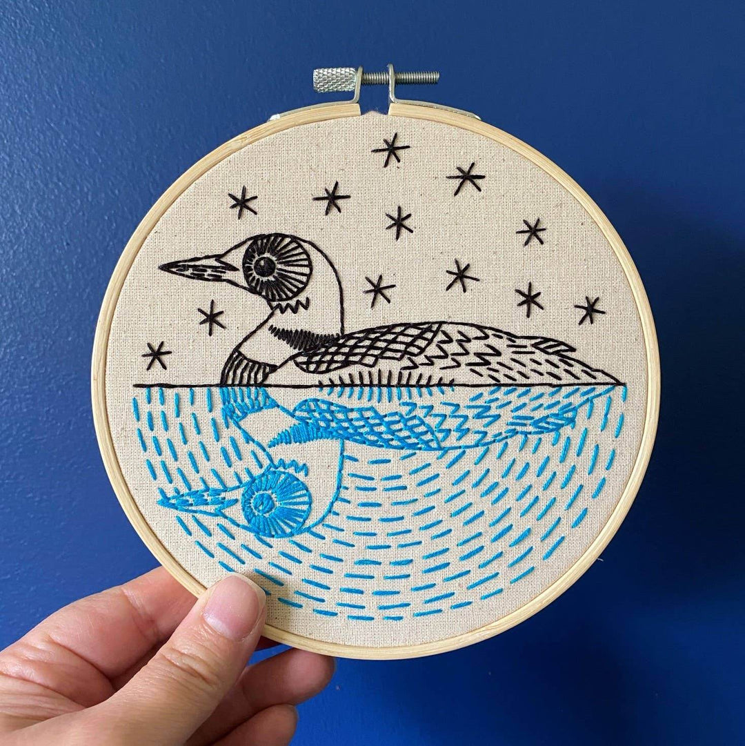 Embroidery Kit - Loon - BUNKHAUS