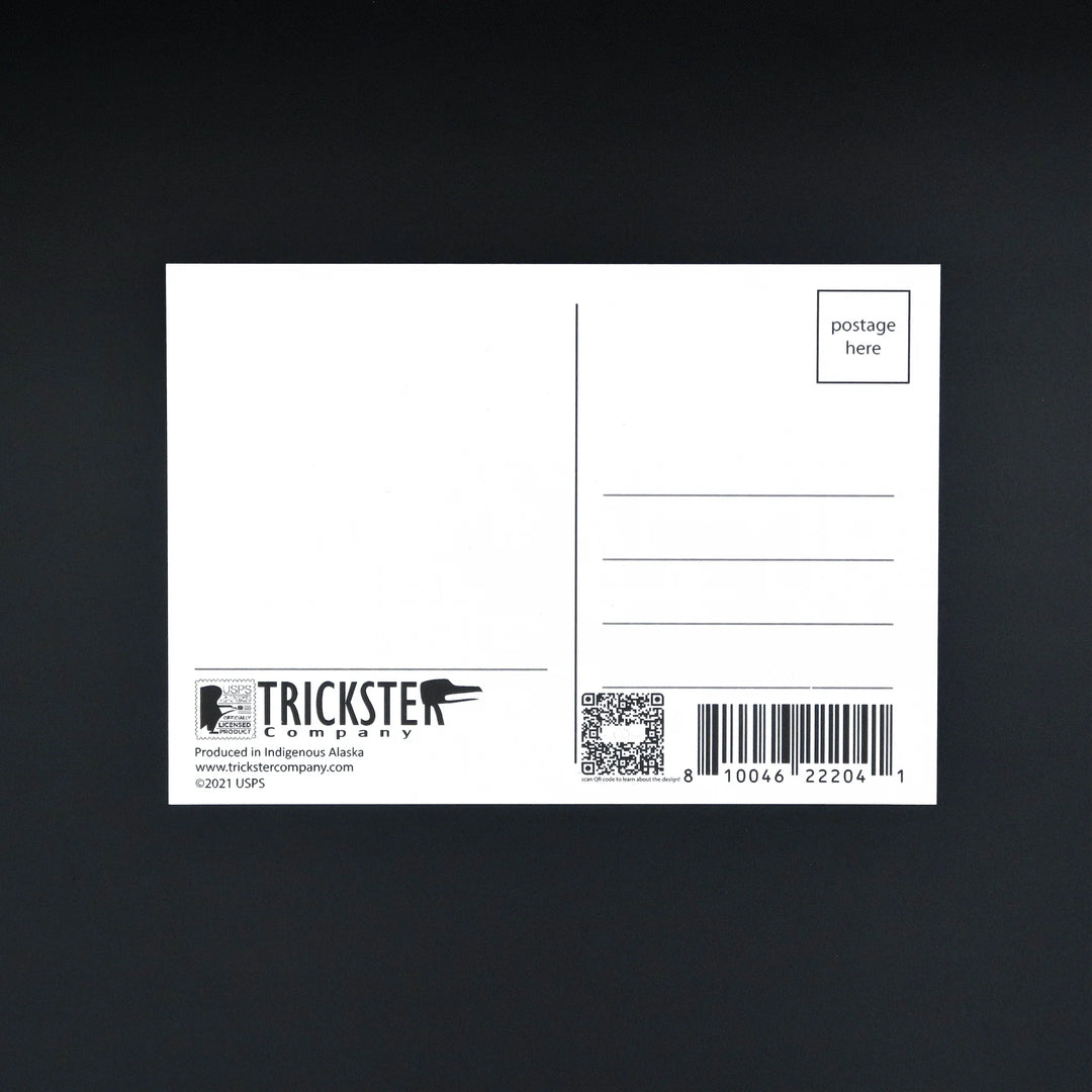 Raven and the Box of Daylight — USPS Postcard