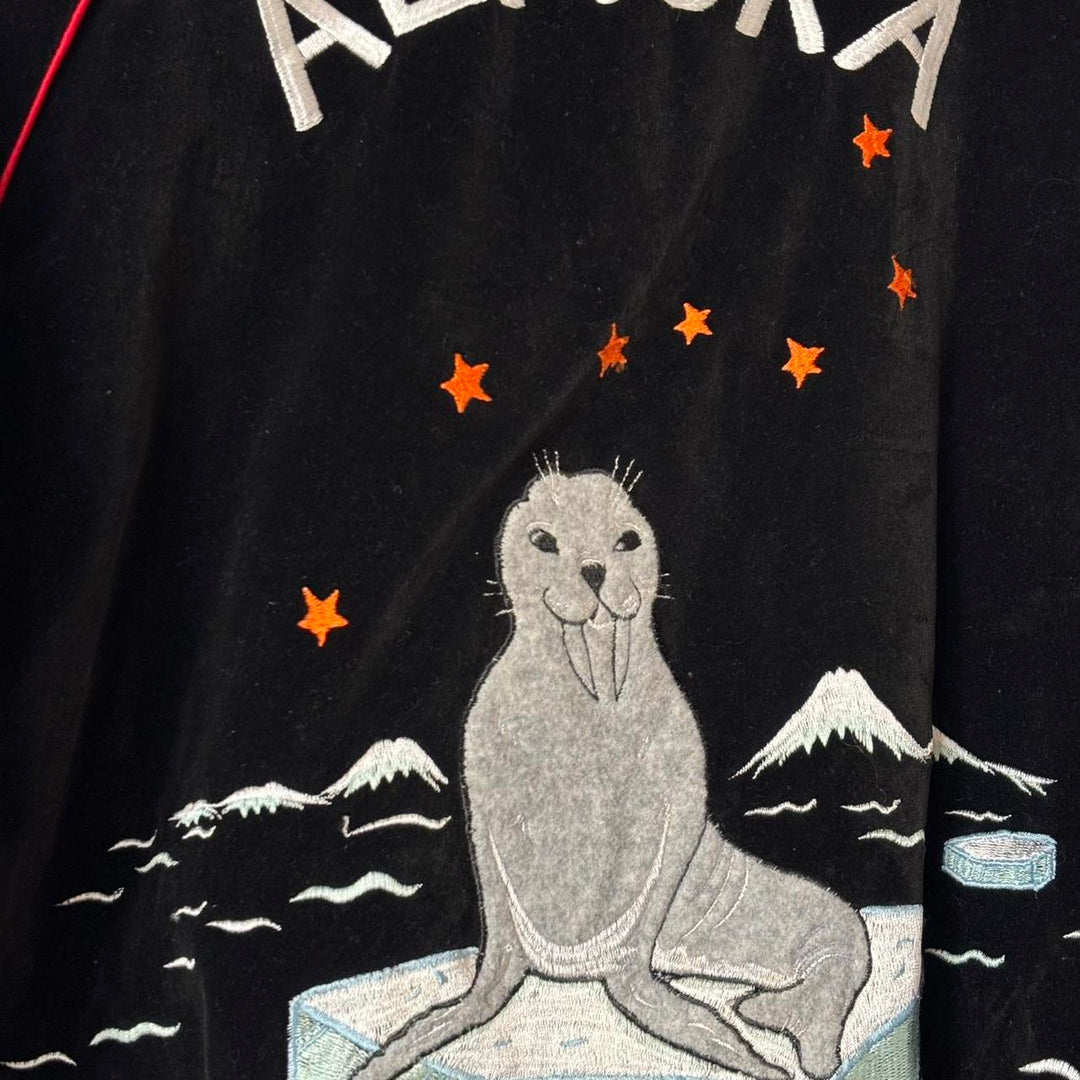 Vintage Kansai Yamamoto Reversible Alaska Souvenir Jacket
