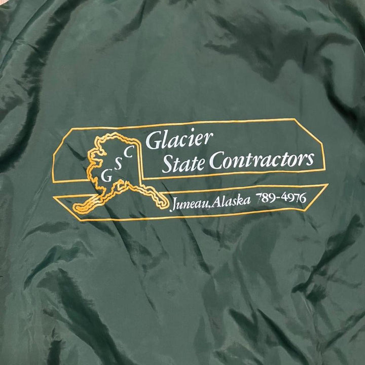 Vintage 80s Alaska Bomber Jacket - Glacier State Contractors