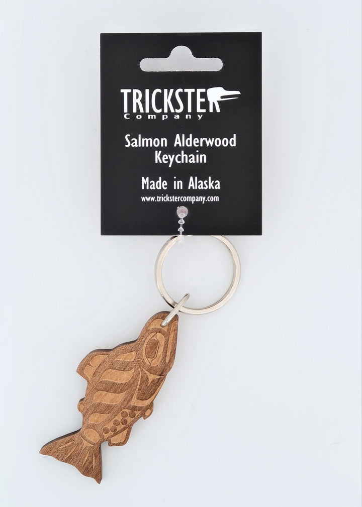 Trickster Co. Wooden Keychain - Assorted Styles