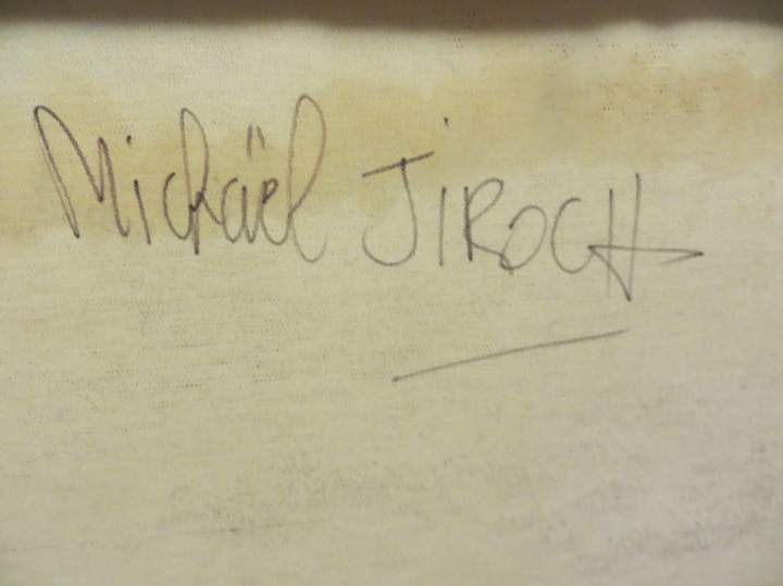 Michael Jiroch — American Flag Acrylic Painting
