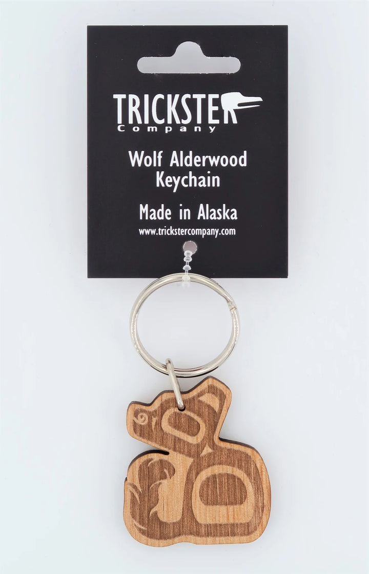 Trickster Co. Wooden Keychain - Assorted Styles
