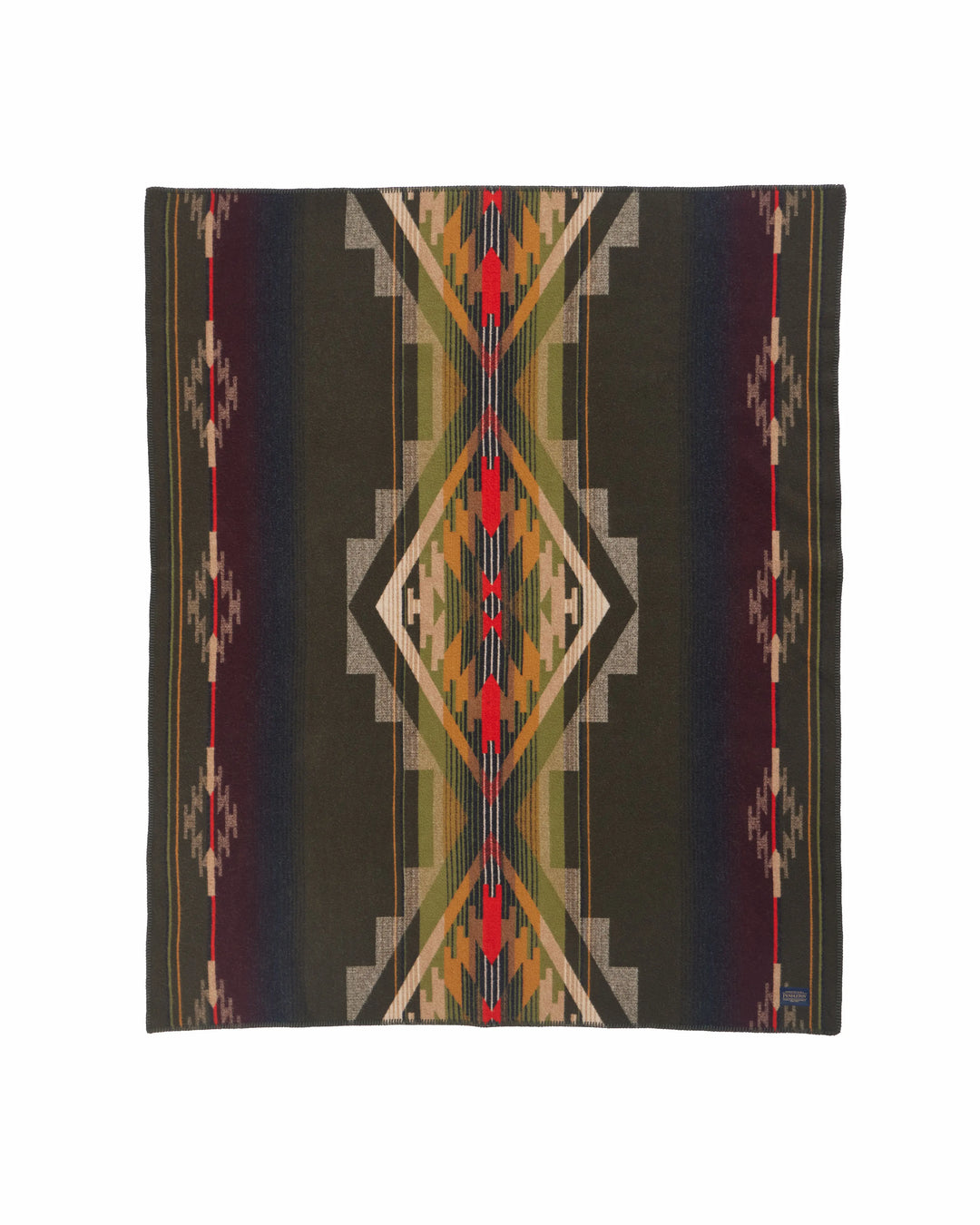 Pendleton Tumalo Throw - Olive Multi