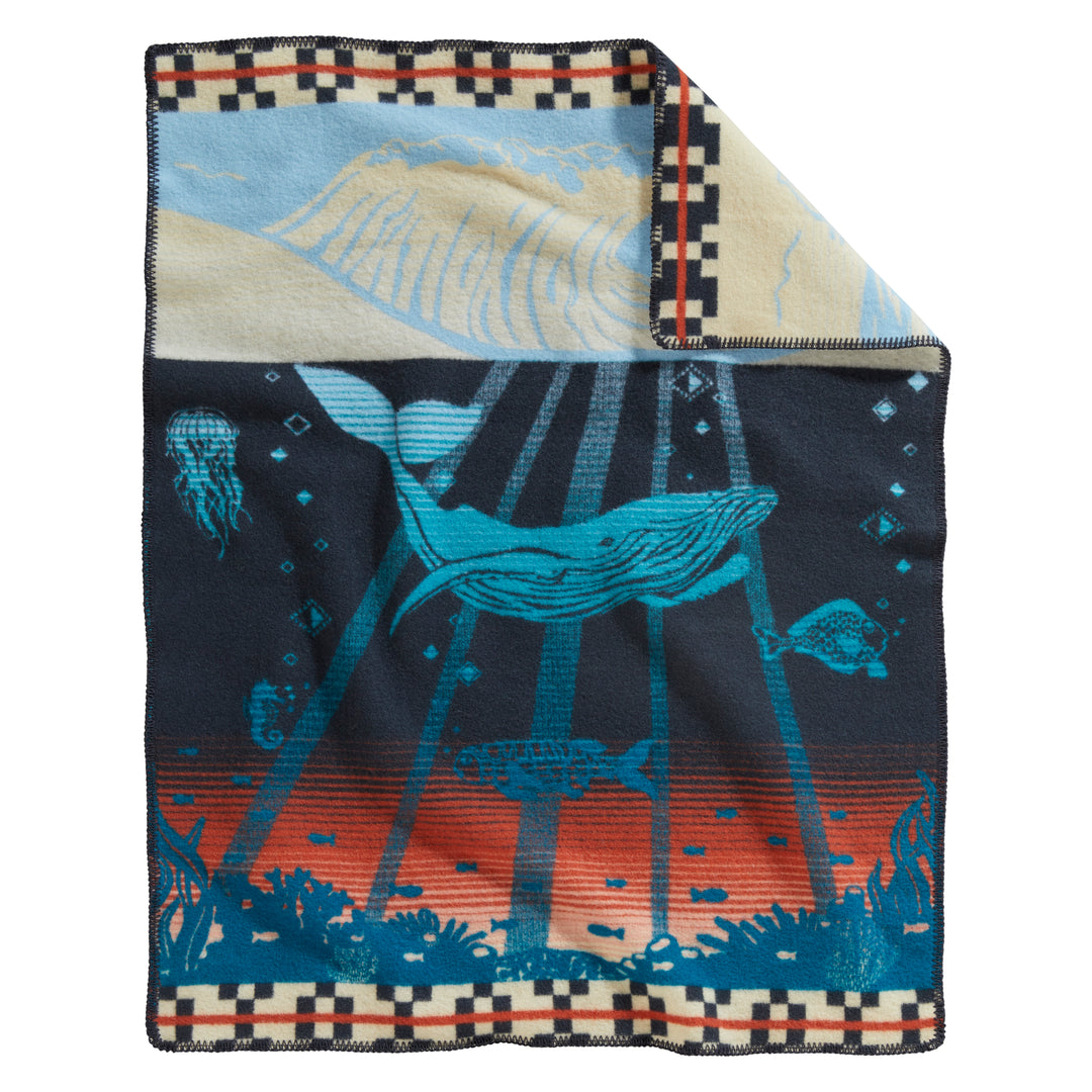 Pendleton Tide School Crib Blanket