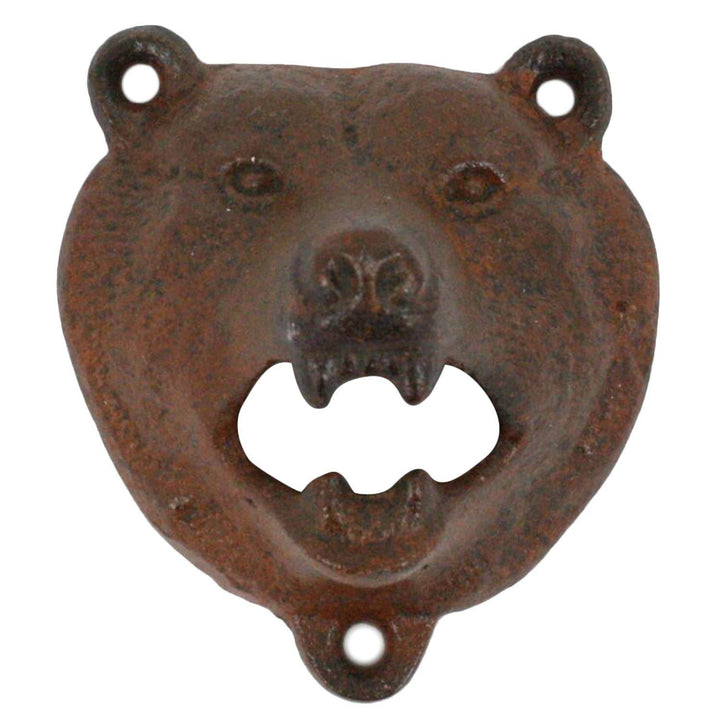Bear Bottle Opener - Rust - BUNKHAUS