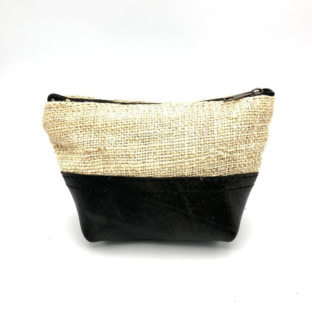 Vegan Recycled Inner Tube and Hemp Pouch - BUNKHAUS