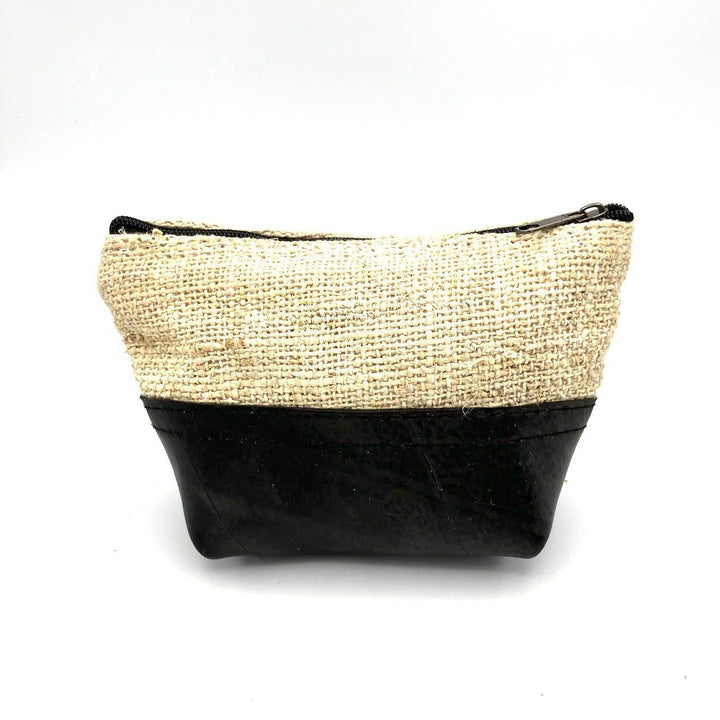 Vegan Recycled Inner Tube and Hemp Pouch - BUNKHAUS