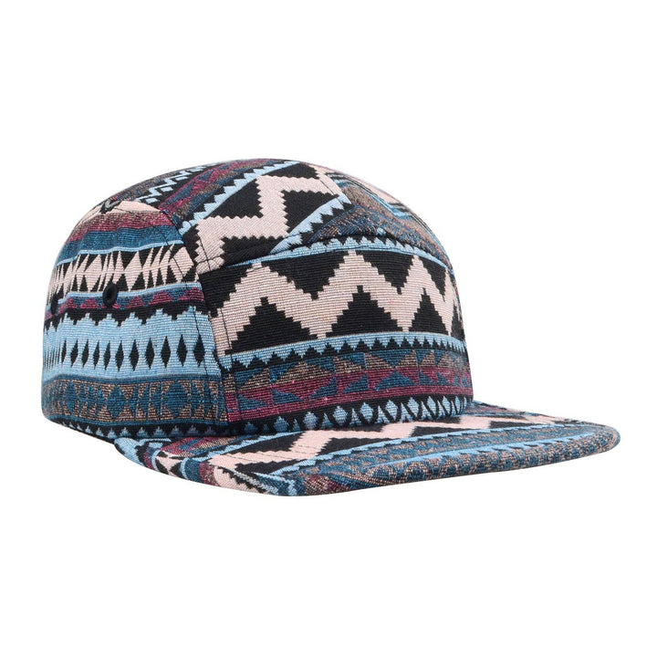 Zig Zag Multicolor Jacquard 5 Panel Hat