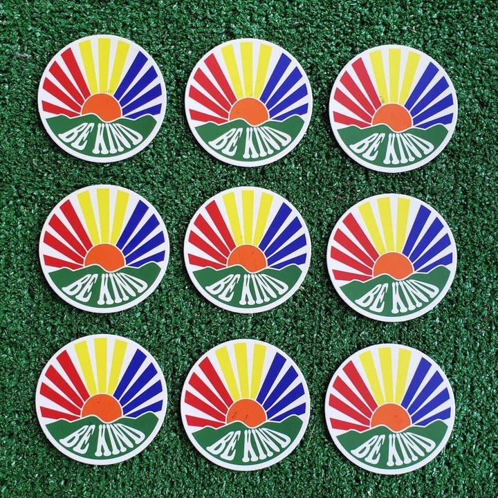 Be Kind - vinyl sticker - BUNKHAUS