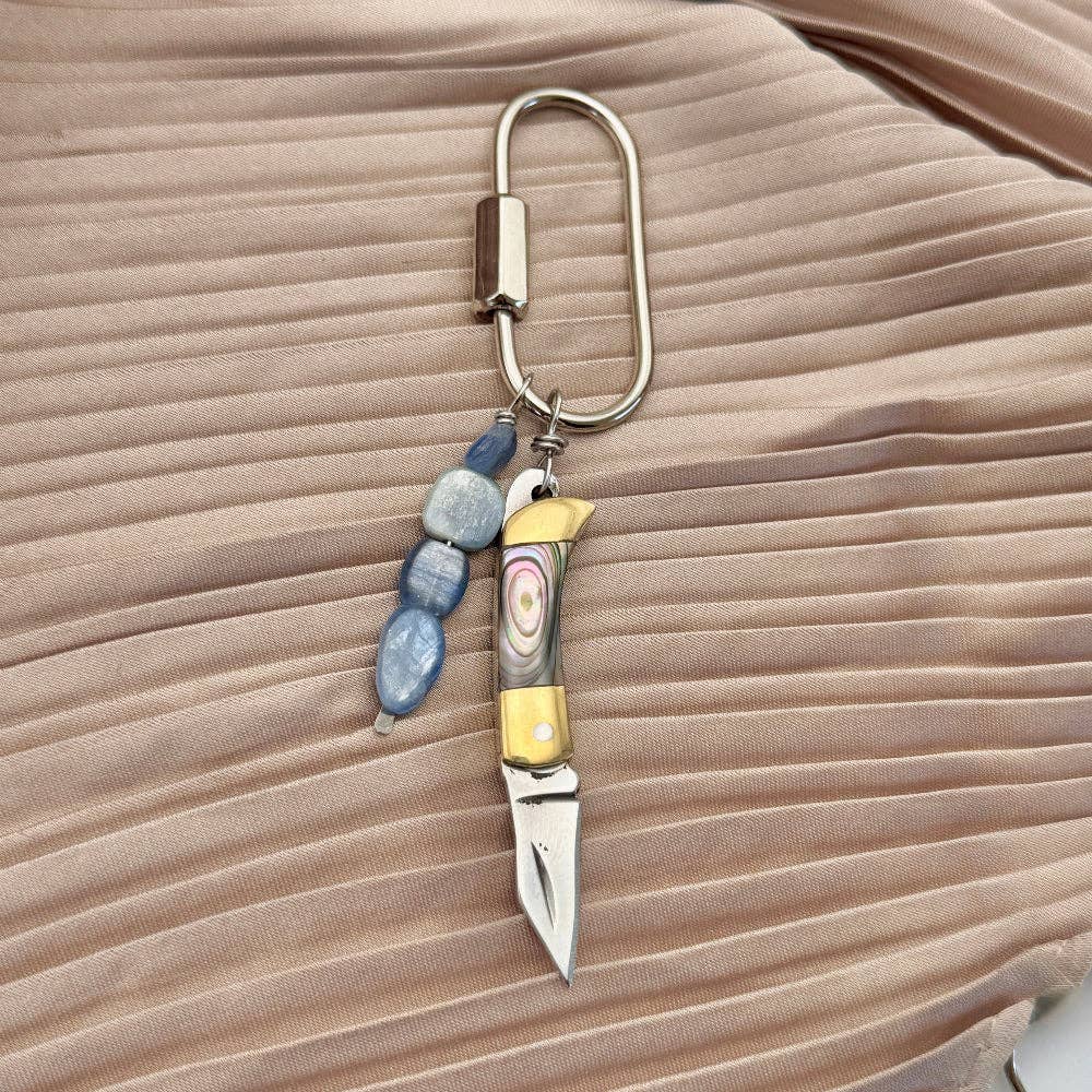 Blue Tide Mini Purse Charm