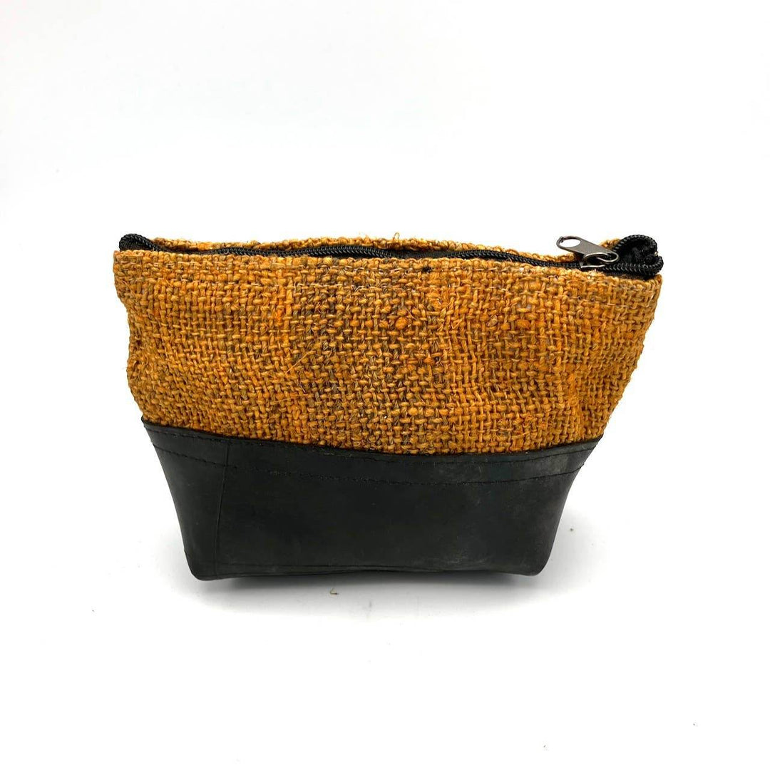 Vegan Recycled Inner Tube and Hemp Pouch - BUNKHAUS