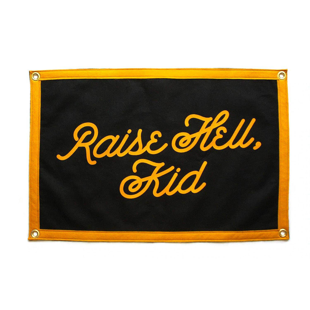 Raise Hell, Kid Camp Flag - BUNKHAUS