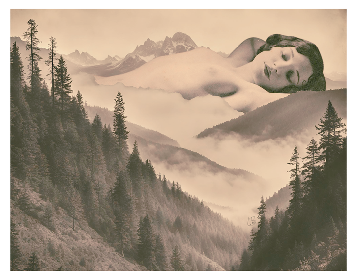 Mistress - Vintage Inspired Art Print by Matt Clark