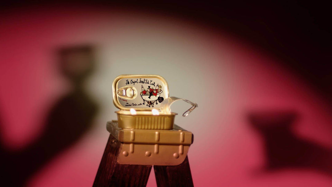 Tinned Fish Candle - Smoked Rose Water - BUNKHAUS