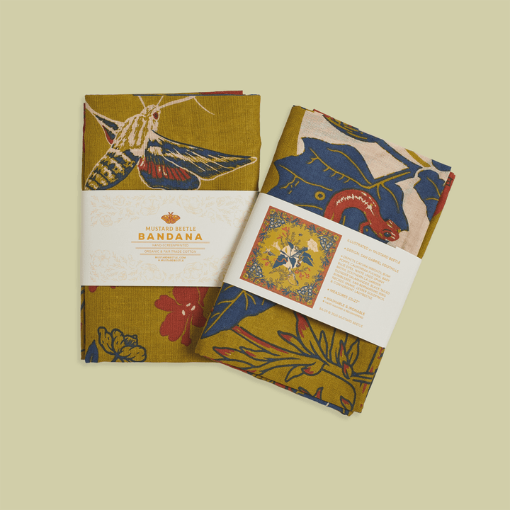 Organic Fair Trade Bandana - San Gabriel Foothills - BUNKHAUS