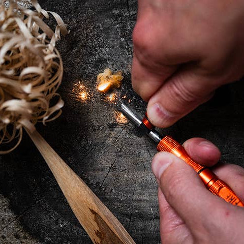 Emergency Fire Starter w/ Whistle