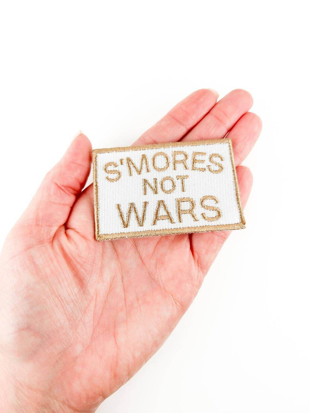 S'mores Not Wars Iron on Patch - BUNKHAUS