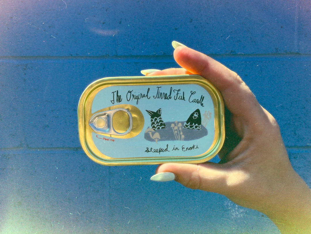 Tinned Fish Candle - Enoki Forest 