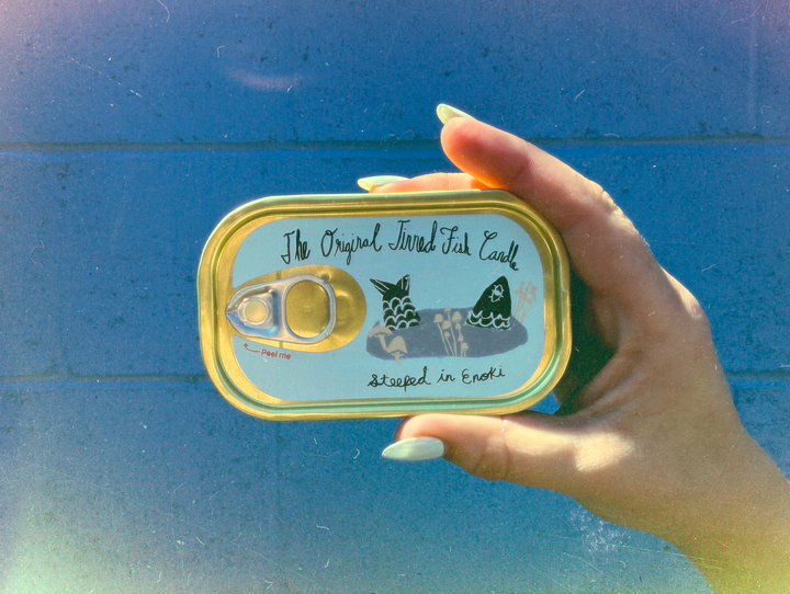 Tinned Fish Candle - Enoki Forest 
