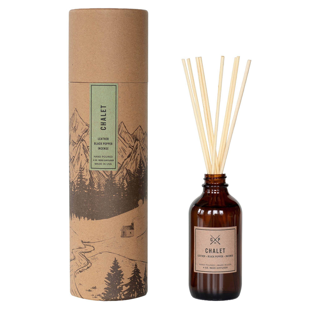 GP Candle Co. - Chalet Reed Diffuser - BUNKHAUS