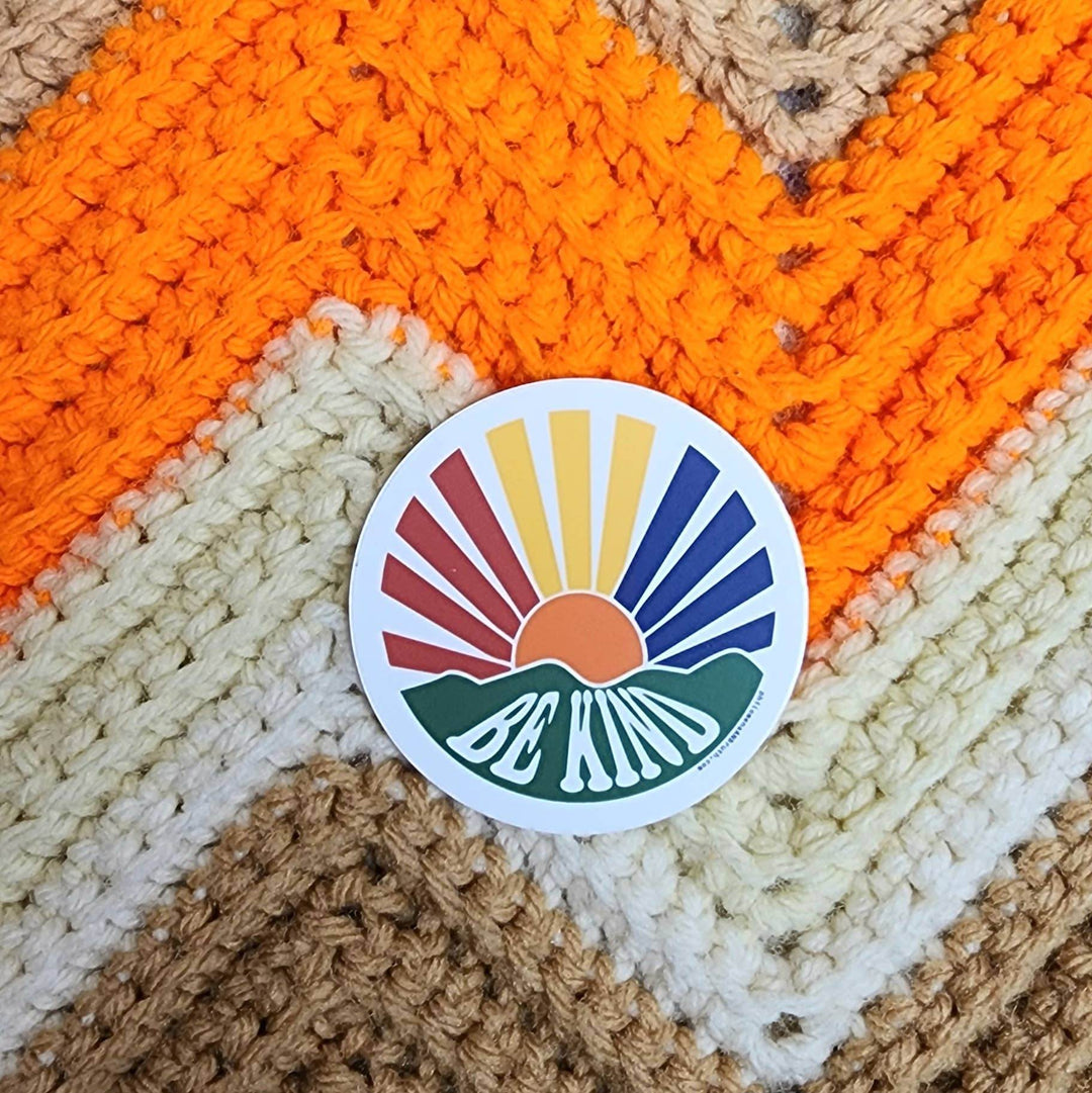 Be Kind - vinyl sticker - BUNKHAUS