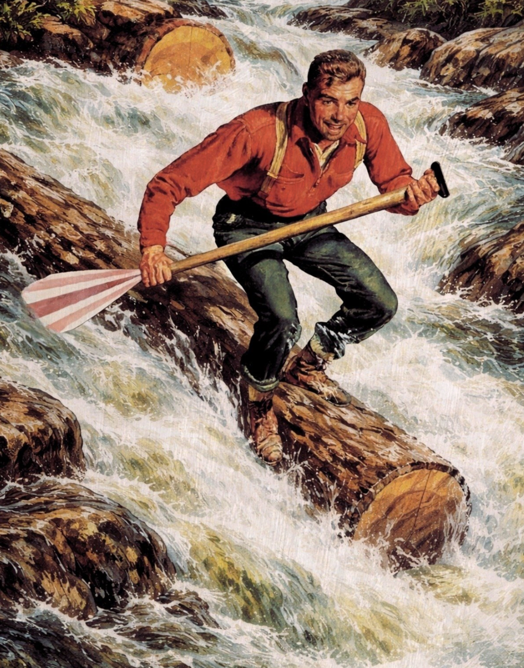 Sup Classic - Vintage-Inspired Art Print