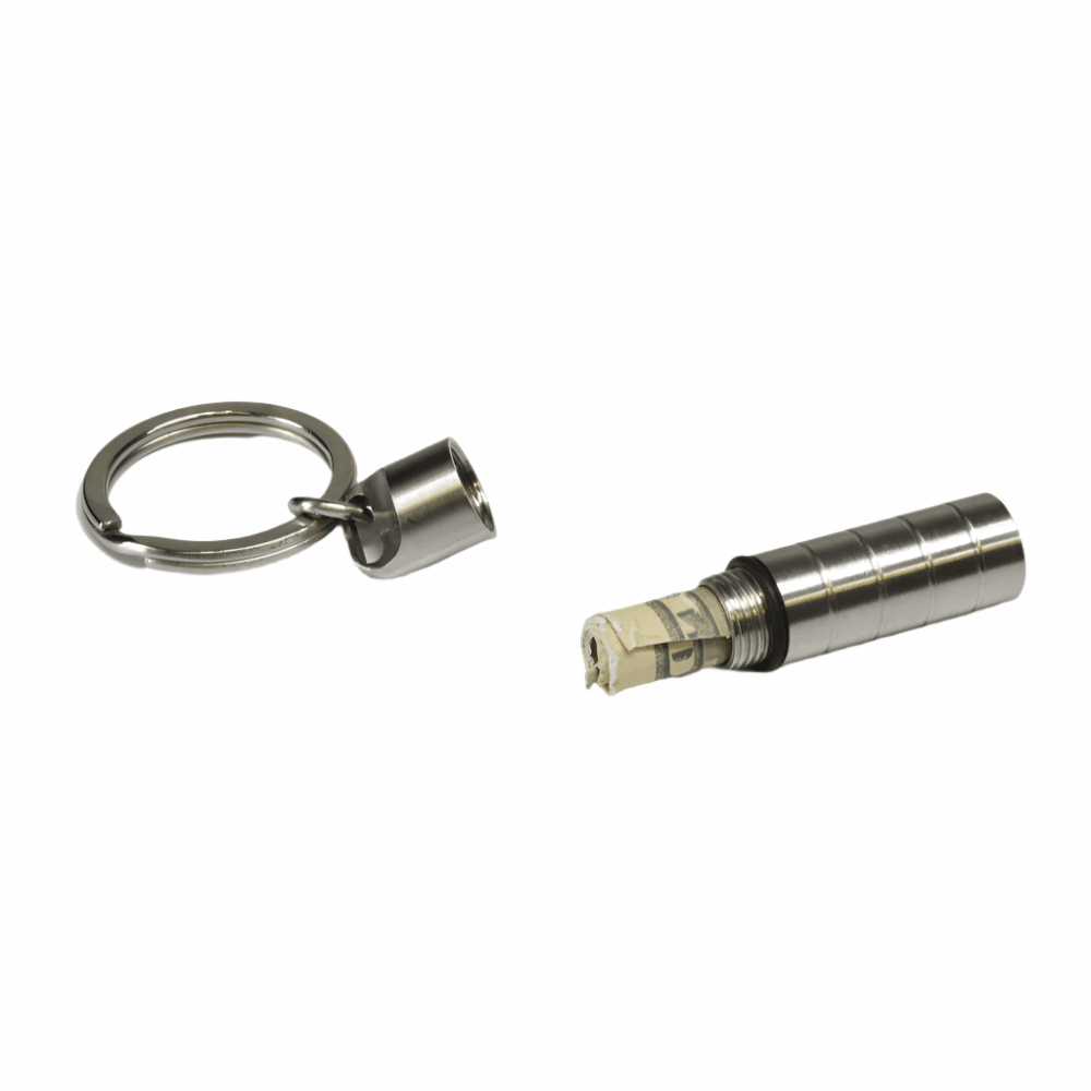 Steel Keychain Cash Tin - BUNKHAUS