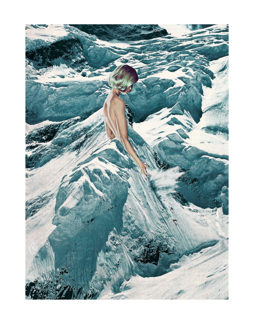 Mountains Within - Vintage-Inspired Art Print