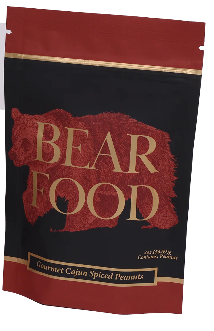 Bear Food - Cajun Spiced Gourmet Peanuts