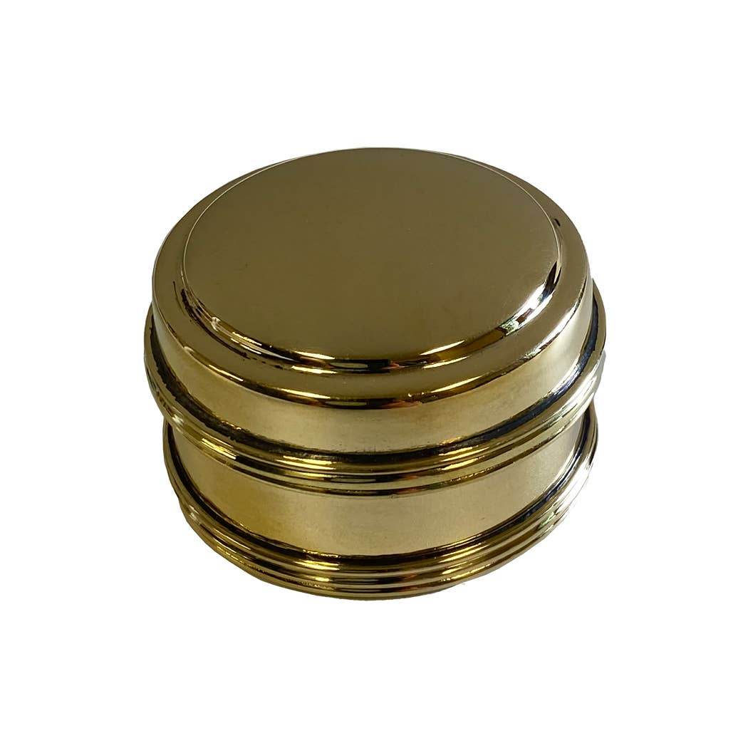 Round Brass Ring Box - BUNKHAUS