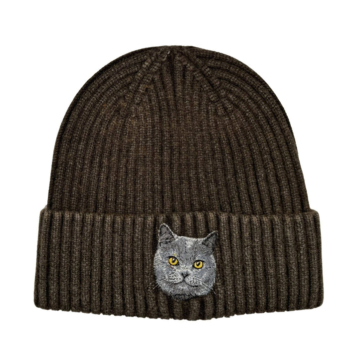 British Shorthair Knit Beanie