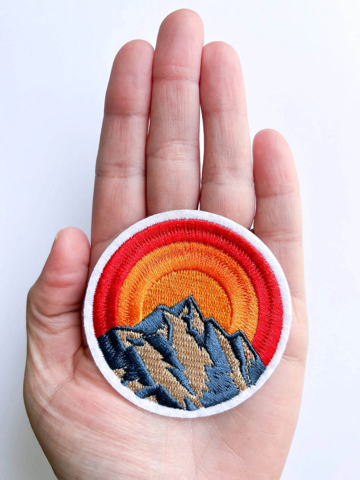 Mountain Iron on Patch - BUNKHAUS