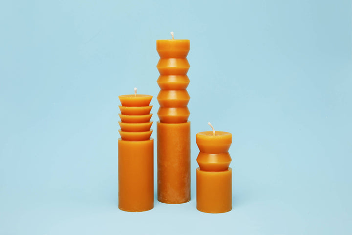 Totem Candle - Small Terracotta