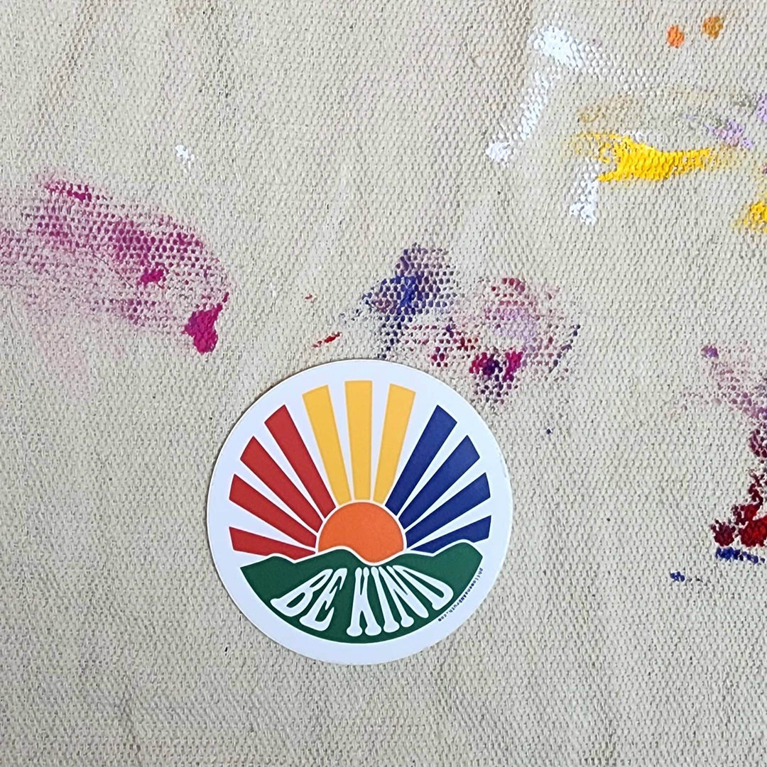 Be Kind - vinyl sticker - BUNKHAUS
