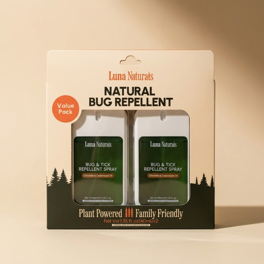 Luna Naturals Bug & Tick Repellent Spray