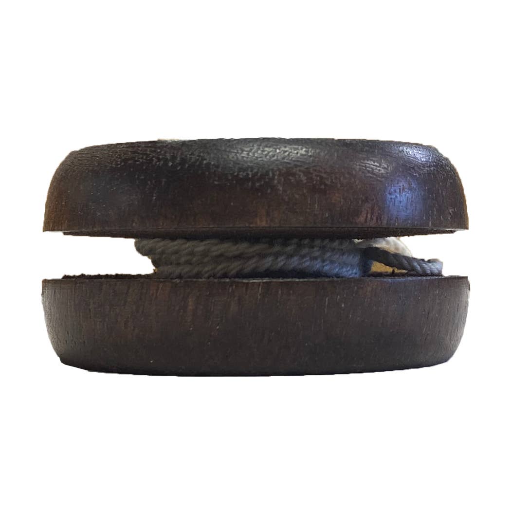 2-1/2" Wooden Yo-Yo in Cloth Bag